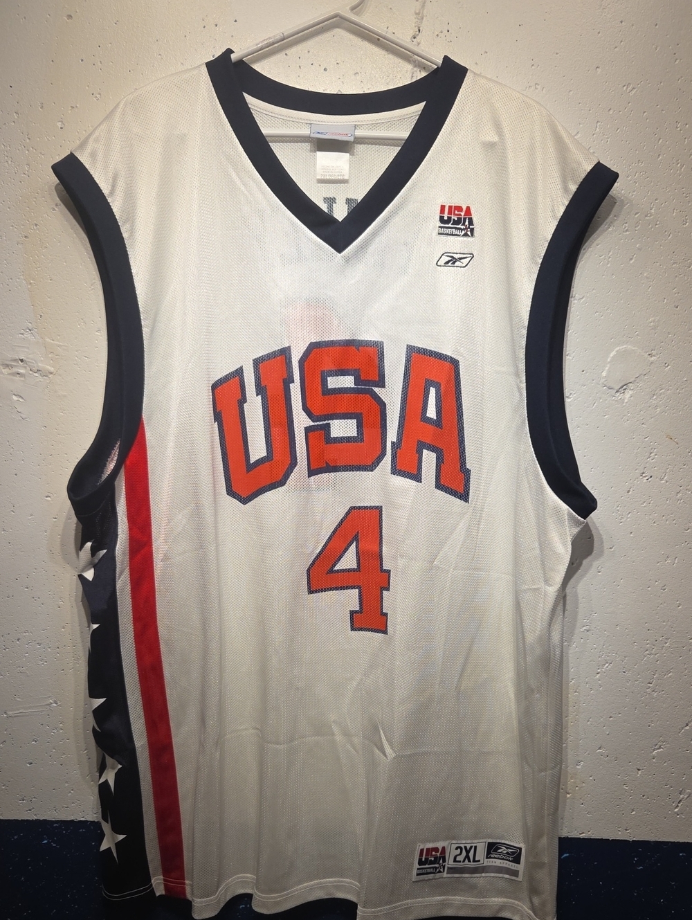 *RARE* USA Basketball Michael Finley 2002 Reebok Jersey (2XL)